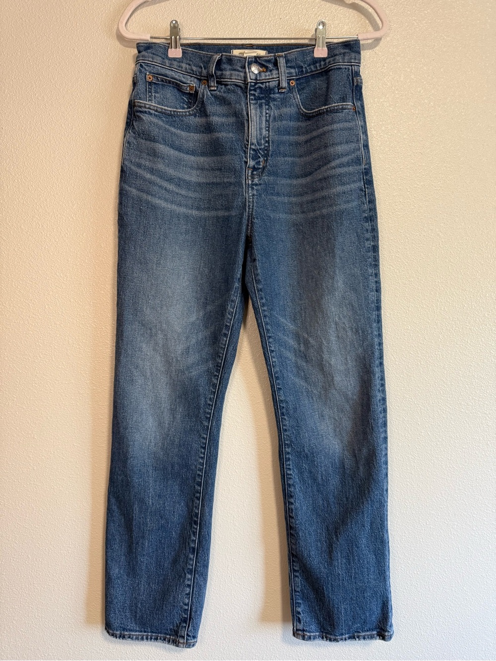 Madewell 90's straight jeans